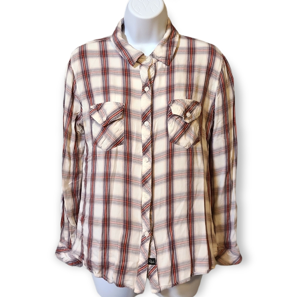 Rails Plaid Charli Button Down Flannel Shirt - image 1